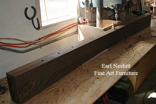 drilling peg holes in wenge legs drilling peg holes in wenge leg